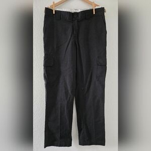 Men's Dickies Black Regular Straight Cargo Pants